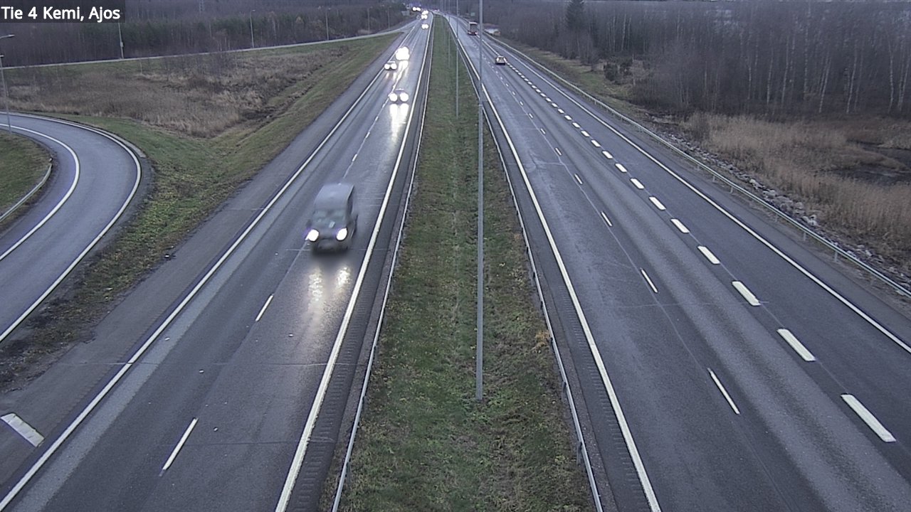 Kelikamerat Kuva Tie 4 Kemi, Ajos, Kemi, Lappi