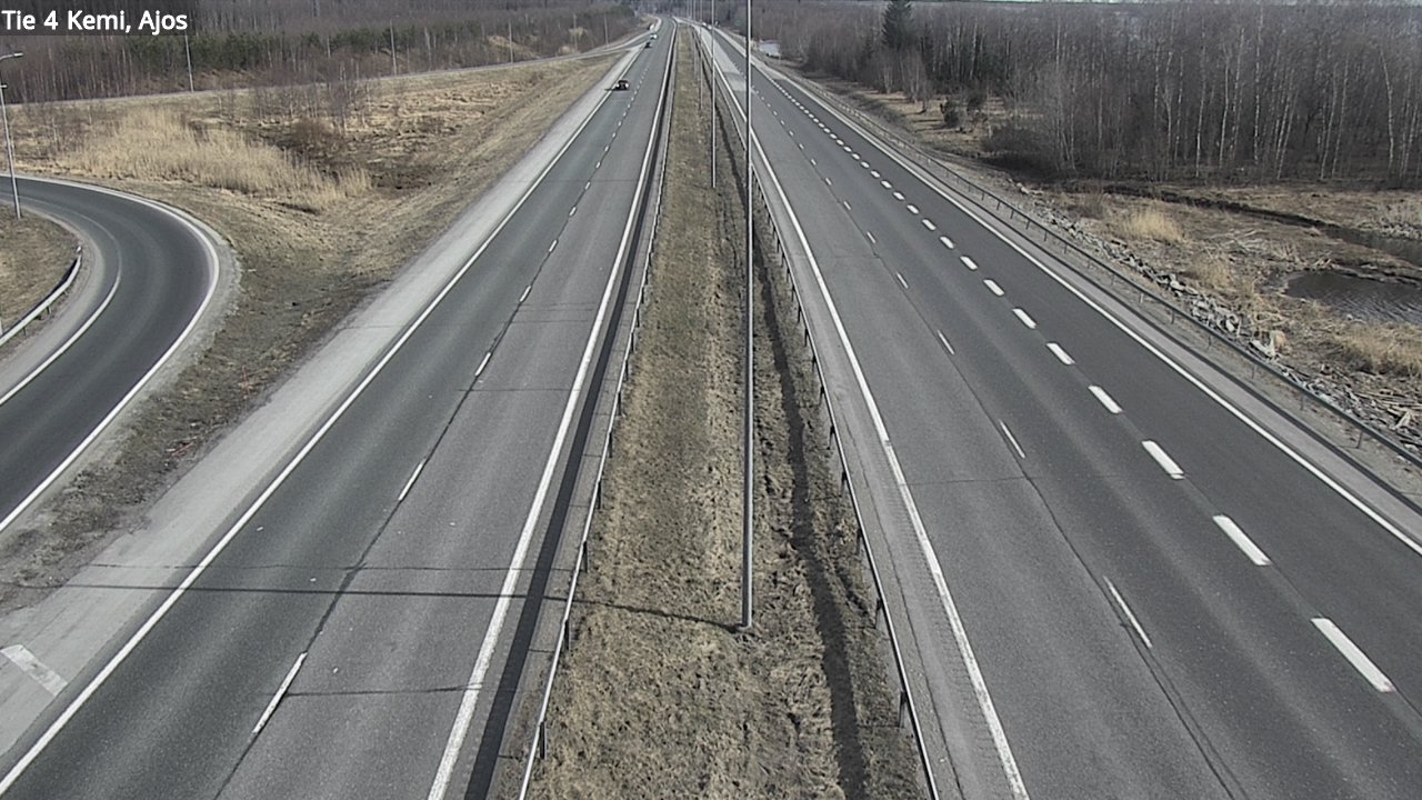 Weather Camera Image Road 4 Kemi, Ajos, Kemi, Lappi