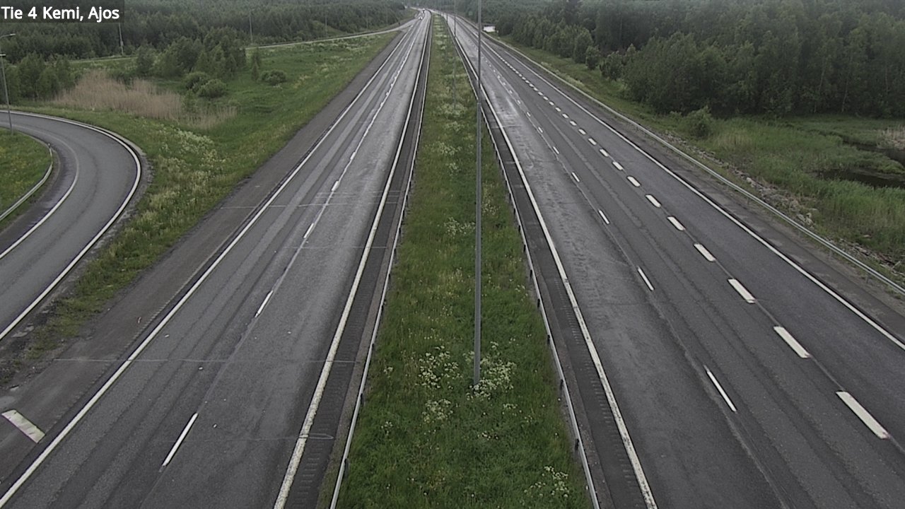 Kelikamerat Kuva Tie 4 Kemi, Ajos, Kemi, Lappi