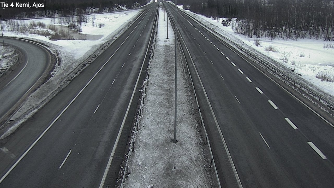 Kelikamerat Kuva Tie 4 Kemi, Ajos, Kemi, Lappi