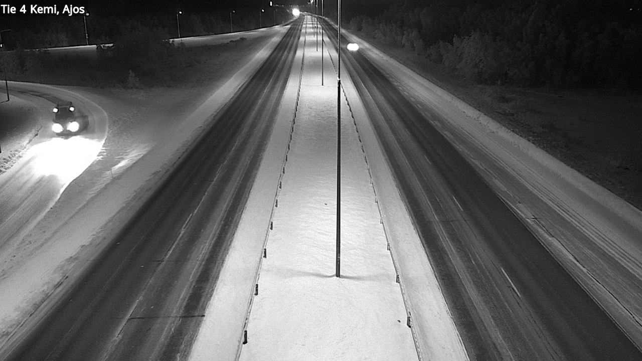 Kelikamerat Kuva Tie 4 Kemi, Ajos, Kemi, Lappi