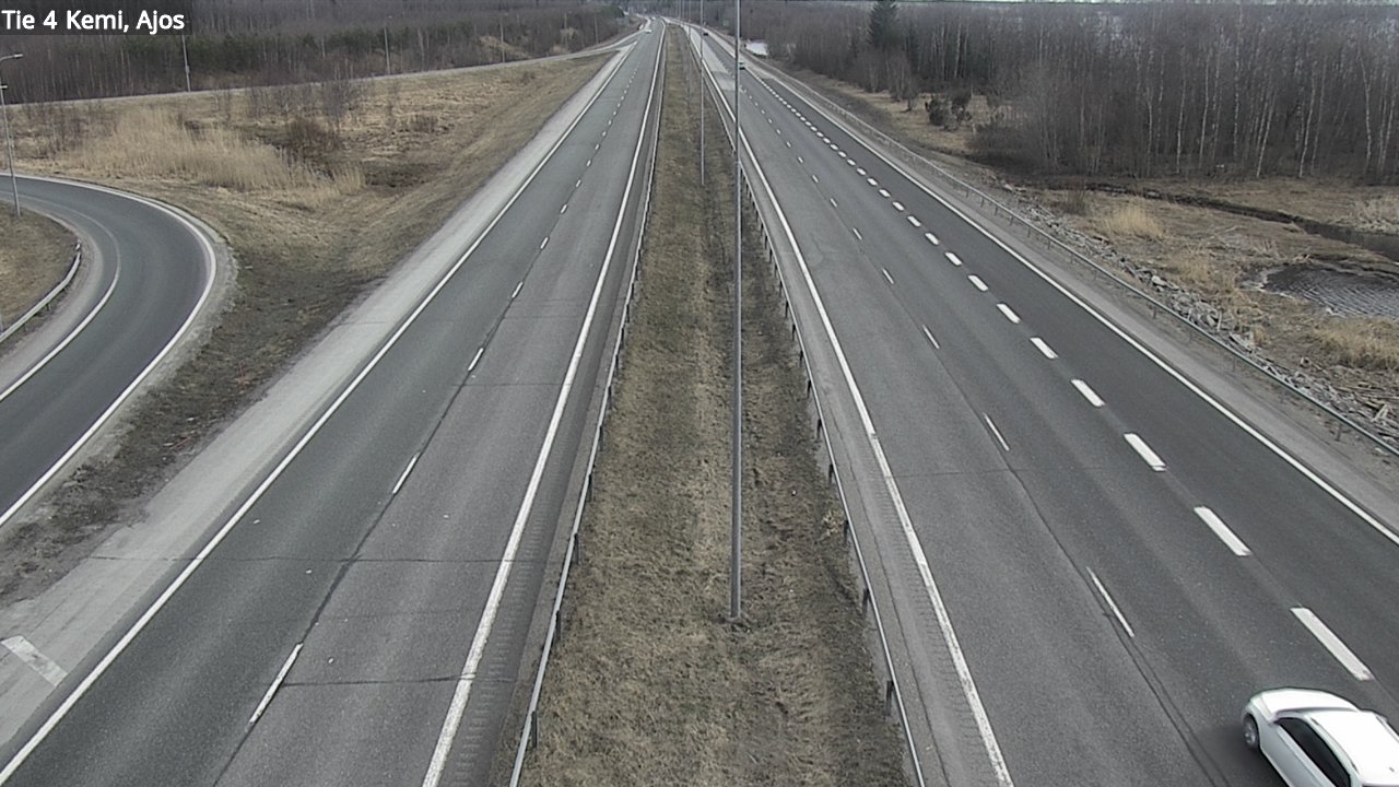 Weather Camera Image Road 4 Kemi, Ajos, Kemi, Lappi