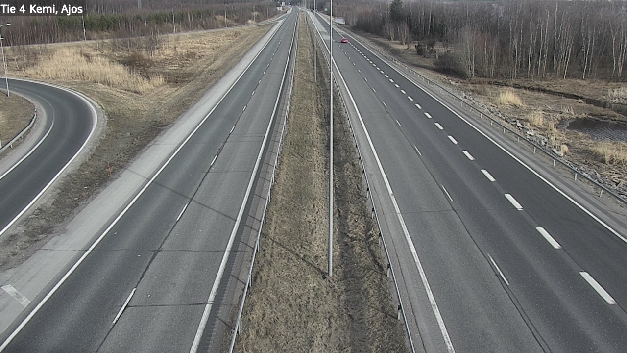 Weather Camera Image Road 4 Kemi, Ajos, Kemi, Lappi