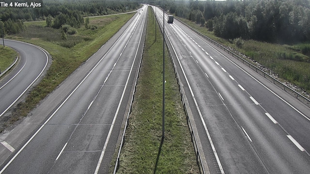Weather Camera Image Road 4 Kemi, Ajos, Kemi, Lappi