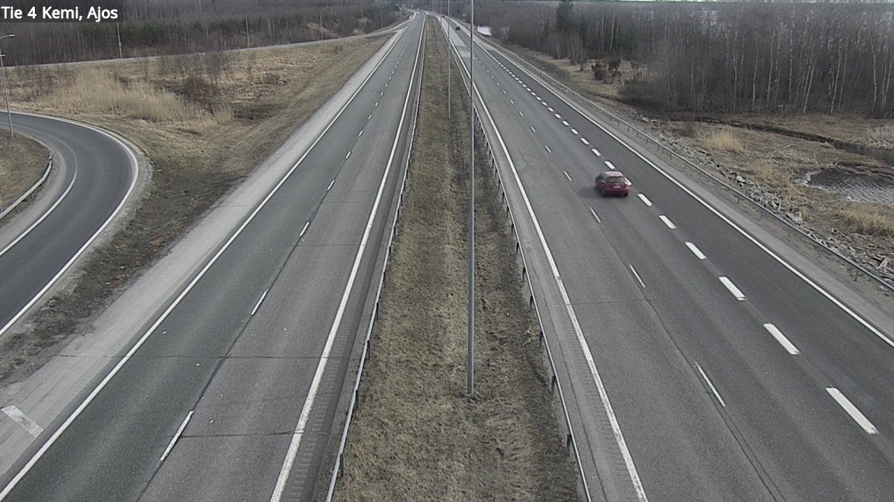 Weather Camera Image Road 4 Kemi, Ajos, Kemi, Lappi