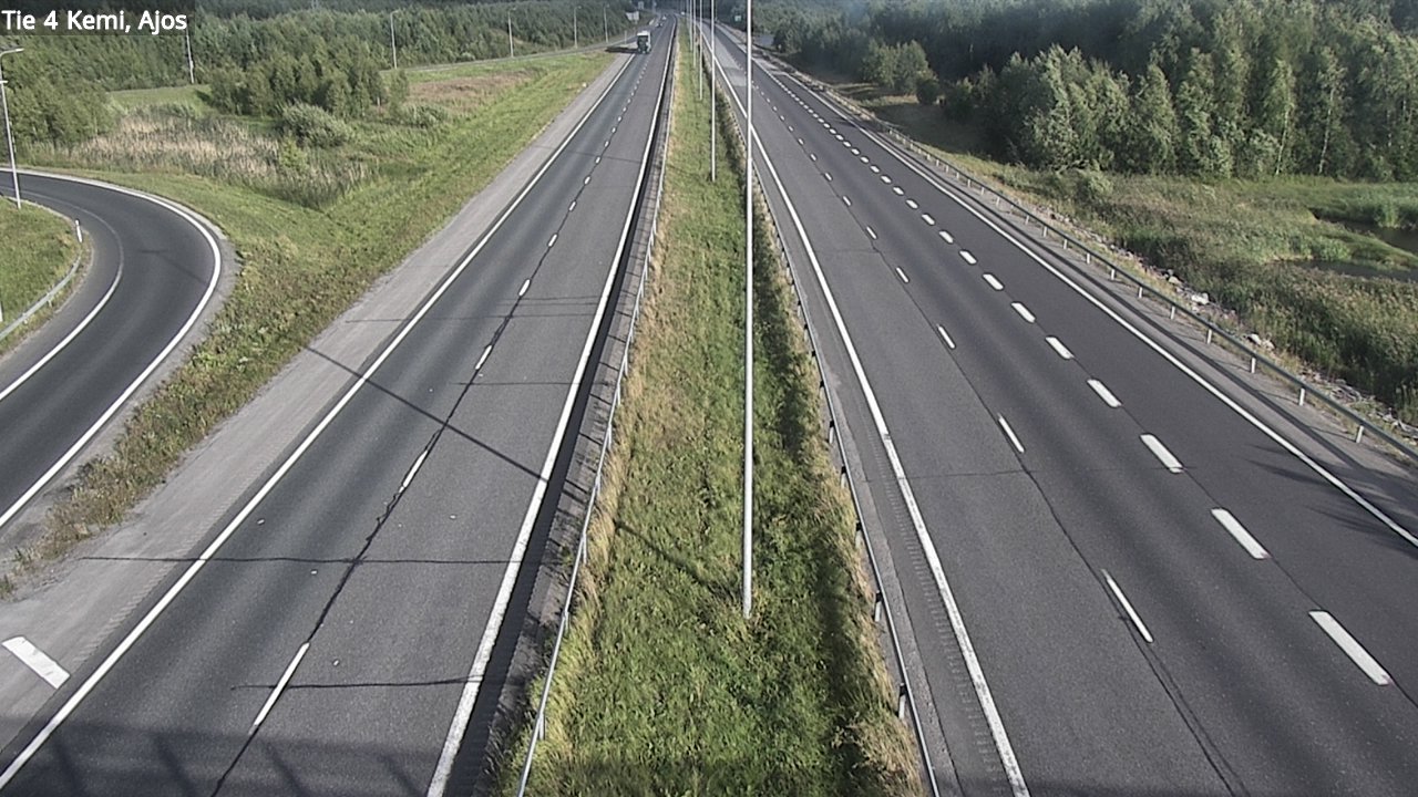 Kelikamerat Kuva Tie 4 Kemi, Ajos, Kemi, Lappi