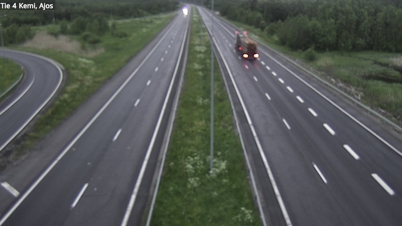 Kelikamerat Kuva Tie 4 Kemi, Ajos, Kemi, Lappi
