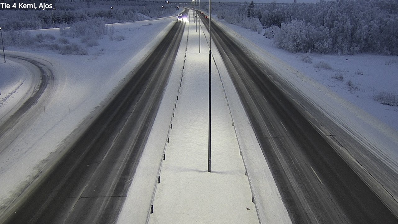 Kelikamerat Kuva Tie 4 Kemi, Ajos, Kemi, Lappi