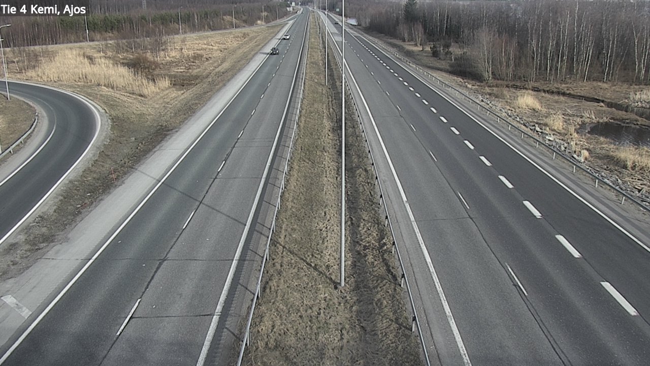 Weather Camera Image Road 4 Kemi, Ajos, Kemi, Lappi