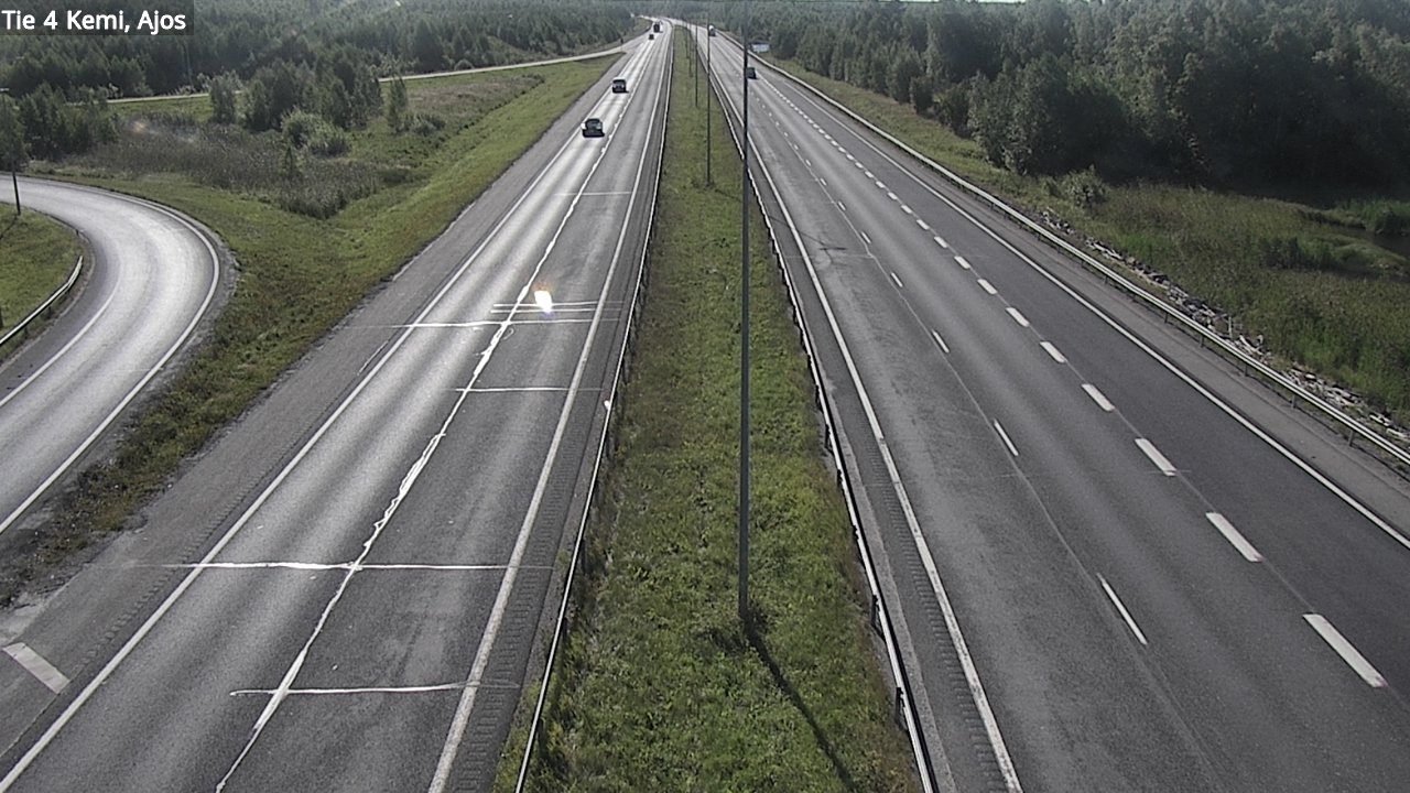 Kelikamerat Kuva Tie 4 Kemi, Ajos, Kemi, Lappi