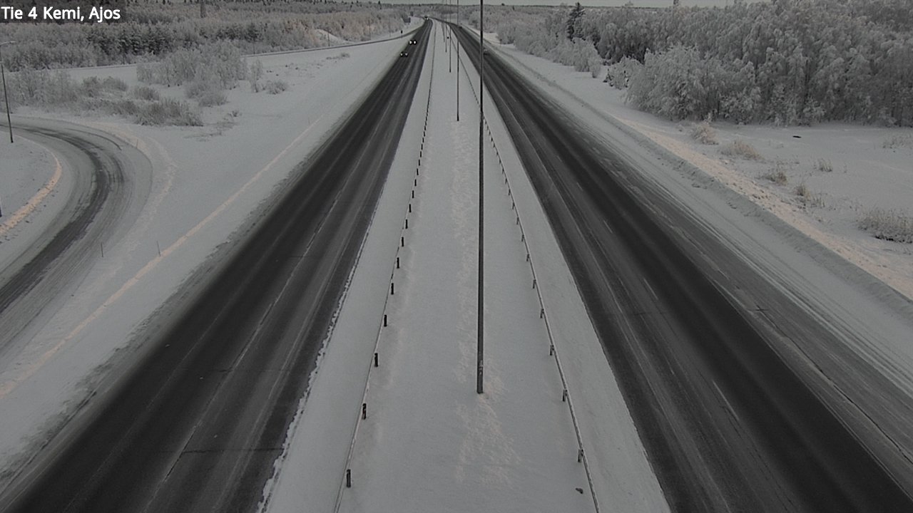 Kelikamerat Kuva Tie 4 Kemi, Ajos, Kemi, Lappi