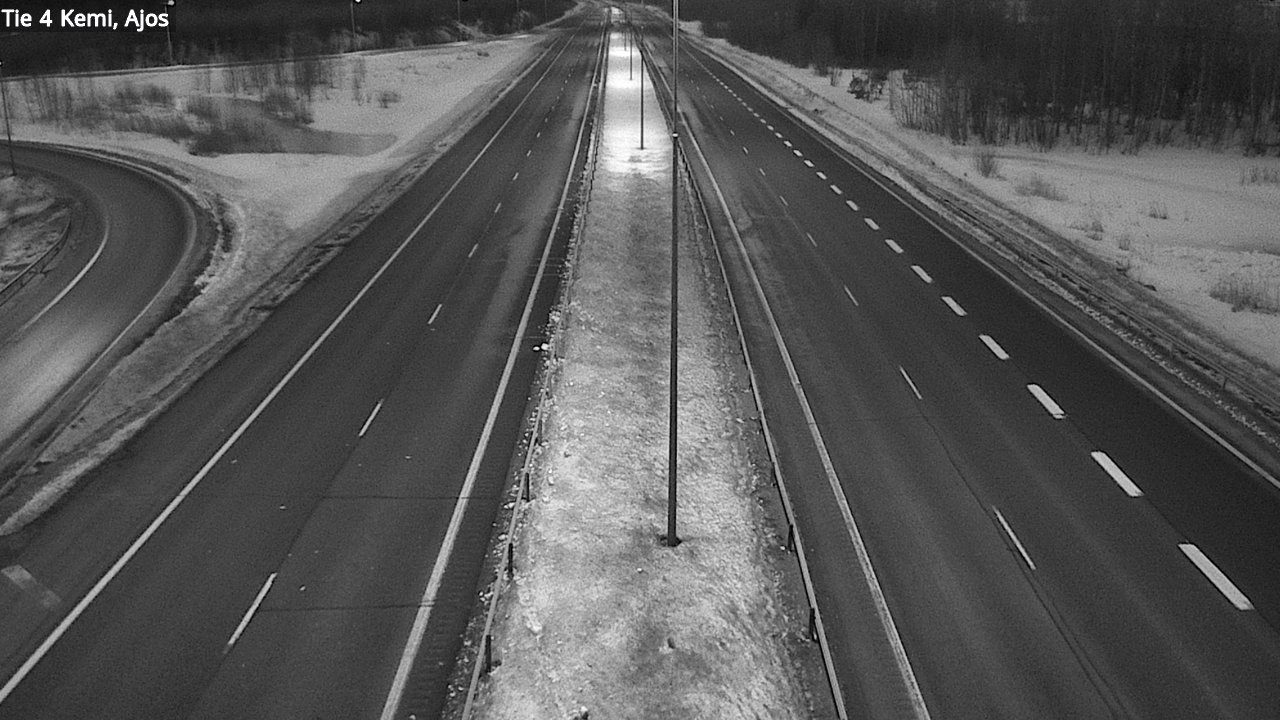 Kelikamerat Kuva Tie 4 Kemi, Ajos, Kemi, Lappi