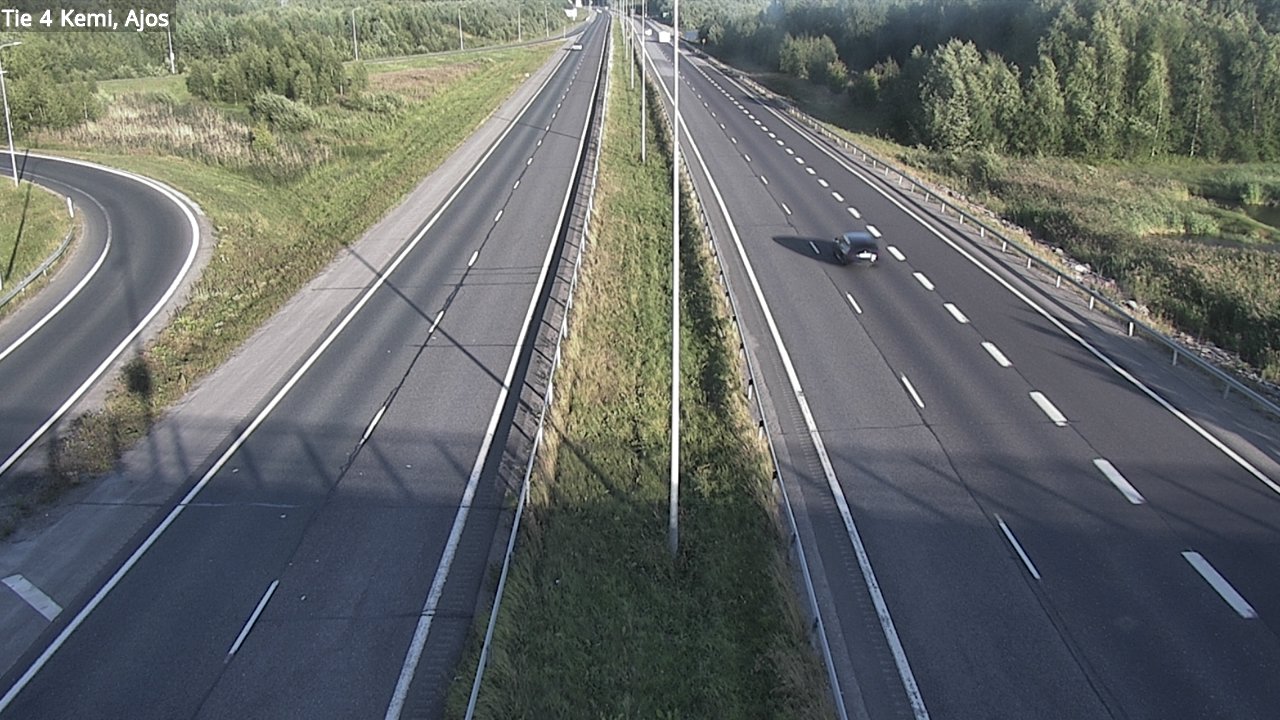 Kelikamerat Kuva Tie 4 Kemi, Ajos, Kemi, Lappi