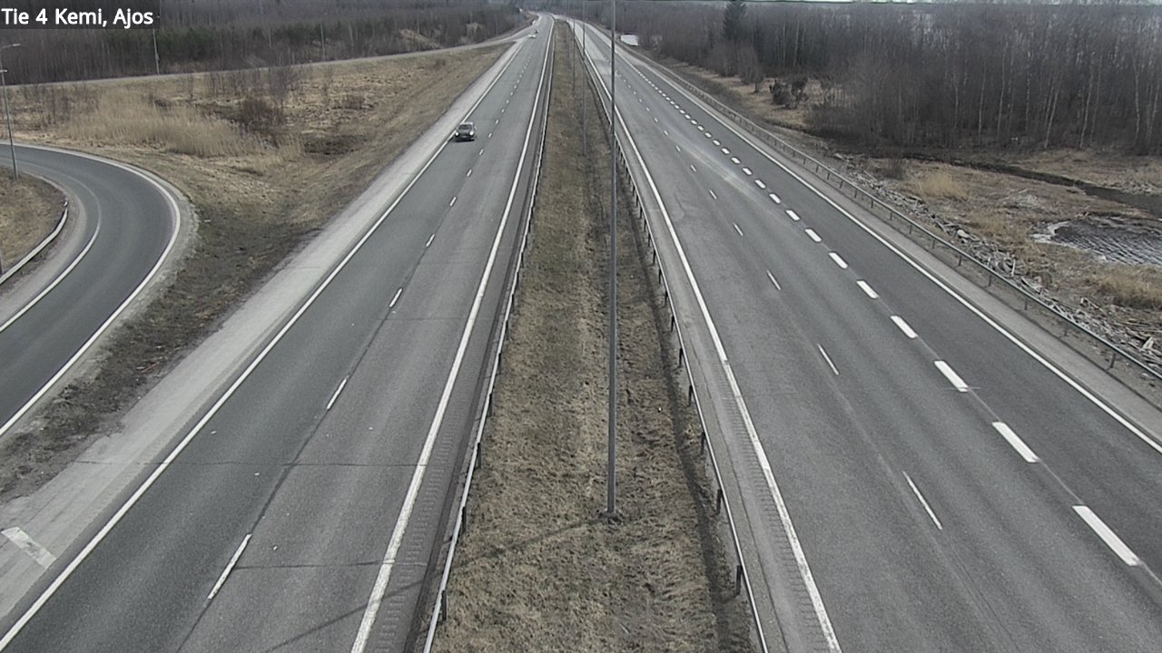 Weather Camera Image Road 4 Kemi, Ajos, Kemi, Lappi