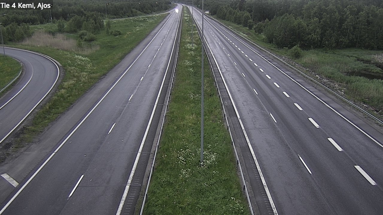 Kelikamerat Kuva Tie 4 Kemi, Ajos, Kemi, Lappi