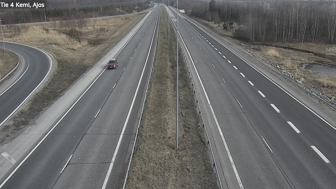 Weather Camera Image Road 4 Kemi, Ajos, Kemi, Lappi
