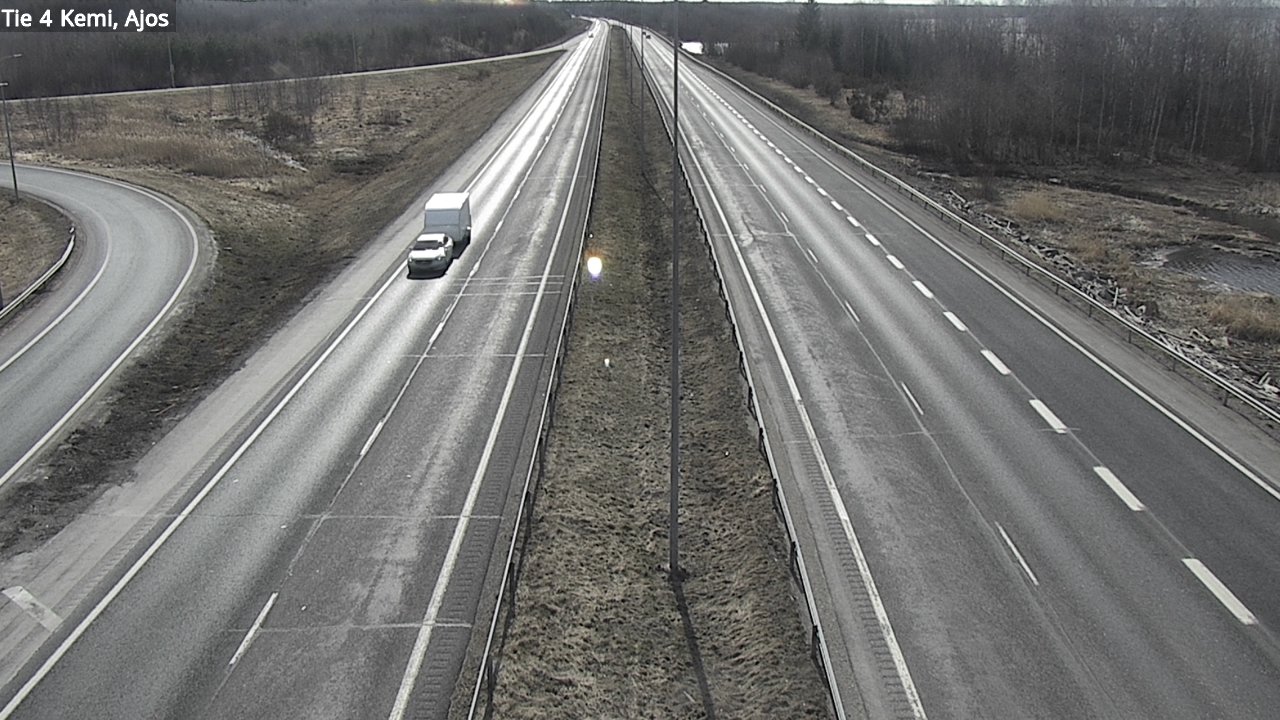Weather Camera Image Road 4 Kemi, Ajos, Kemi, Lappi