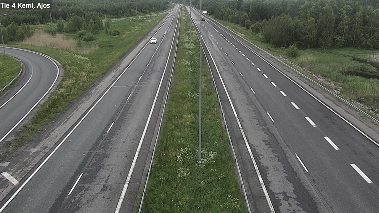 Weather Camera Image Road 4 Kemi, Ajos, Kemi, Lappi