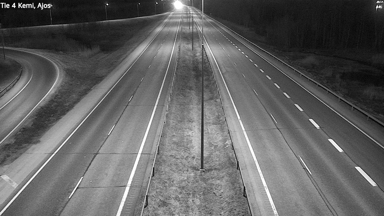 Weather Camera Image Road 4 Kemi, Ajos, Kemi, Lappi