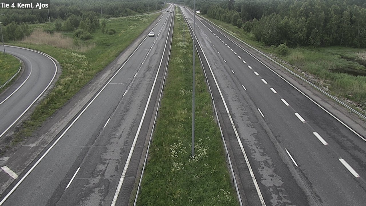 Weather Camera Image Road 4 Kemi, Ajos, Kemi, Lappi