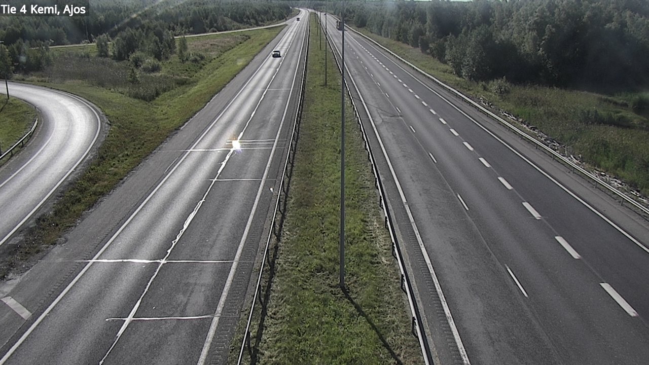 Weather Camera Image Road 4 Kemi, Ajos, Kemi, Lappi