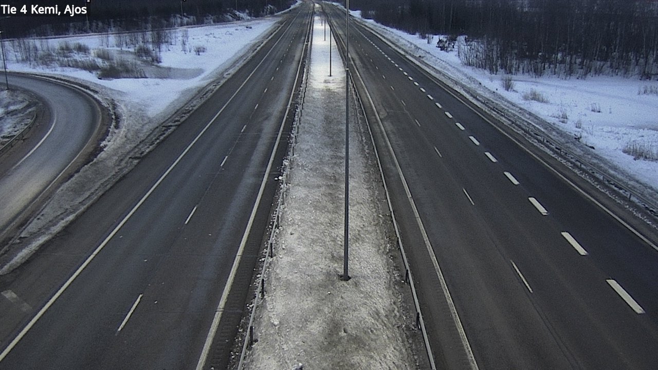 Kelikamerat Kuva Tie 4 Kemi, Ajos, Kemi, Lappi