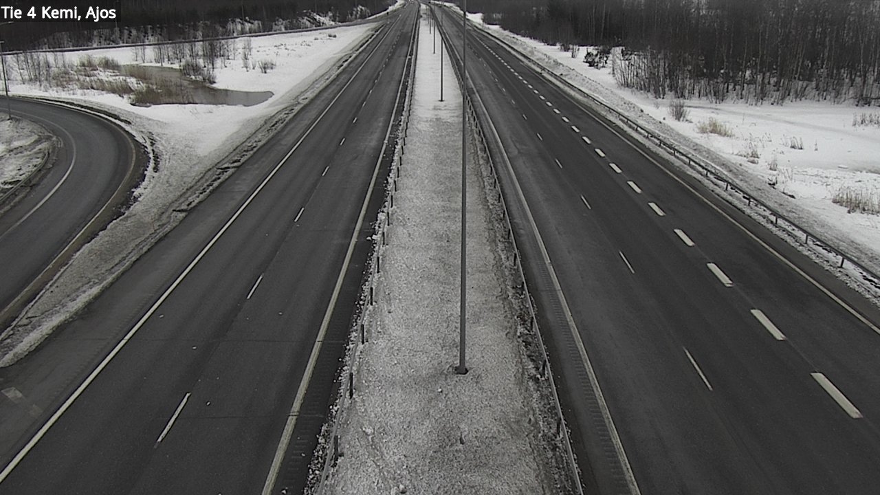 Kelikamerat Kuva Tie 4 Kemi, Ajos, Kemi, Lappi