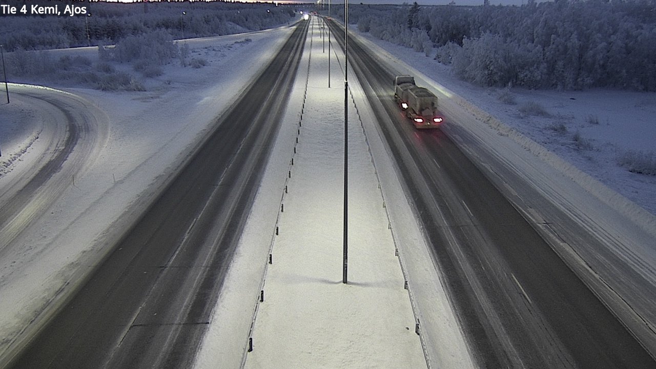 Kelikamerat Kuva Tie 4 Kemi, Ajos, Kemi, Lappi