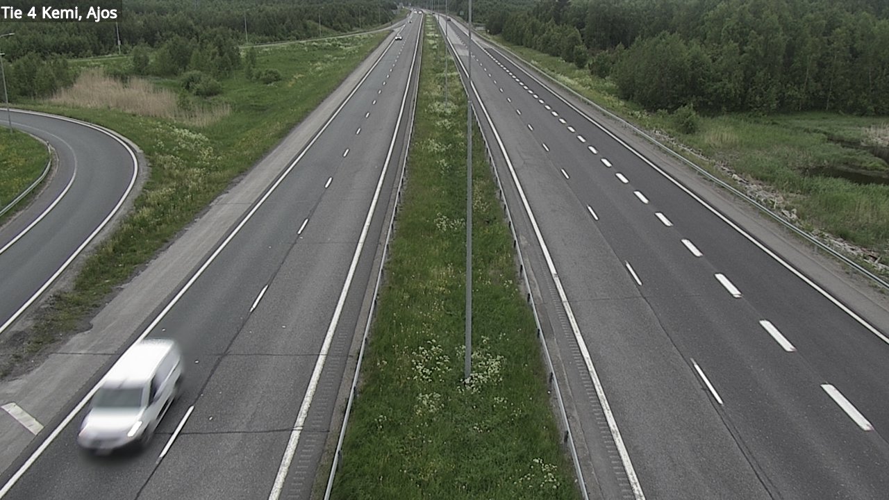 Kelikamerat Kuva Tie 4 Kemi, Ajos, Kemi, Lappi