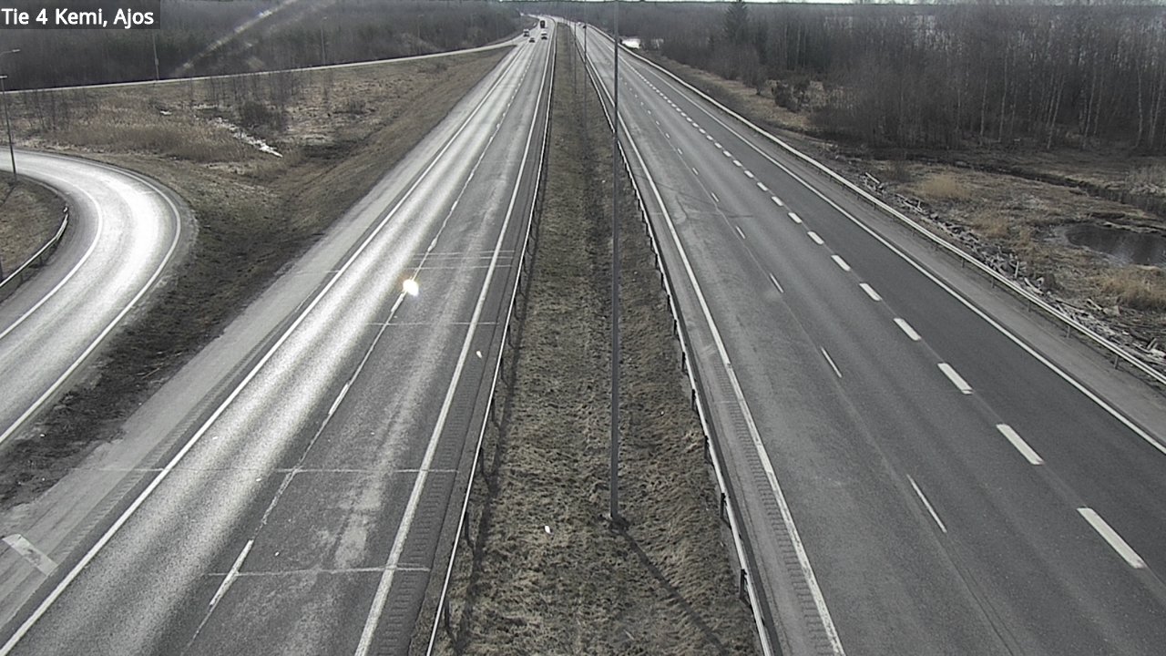 Weather Camera Image Road 4 Kemi, Ajos, Kemi, Lappi