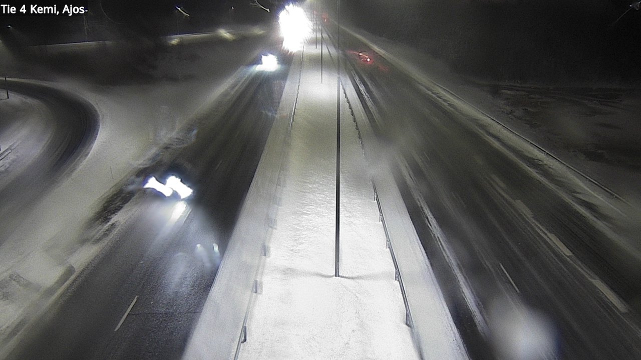 Weather Camera Image Väg 4 Kemi, Ajos, Kemi, Lappi