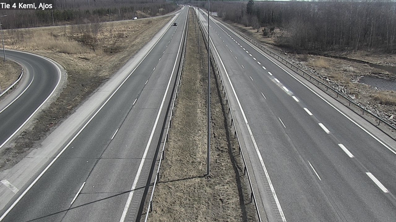 Weather Camera Image Road 4 Kemi, Ajos, Kemi, Lappi