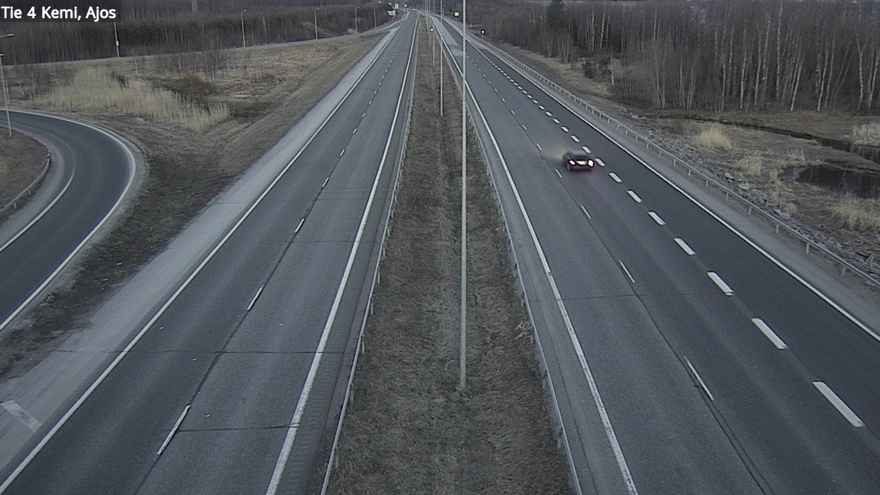 Weather Camera Image Road 4 Kemi, Ajos, Kemi, Lappi