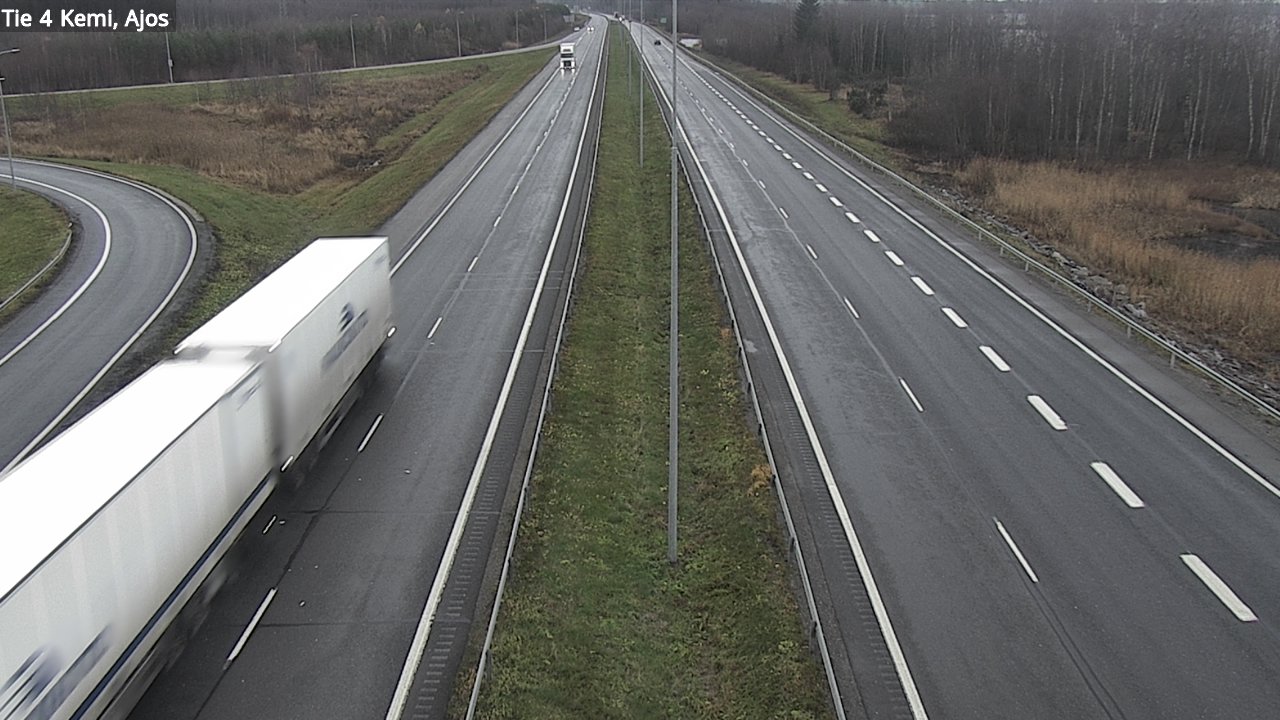 Kelikamerat Kuva Tie 4 Kemi, Ajos, Kemi, Lappi