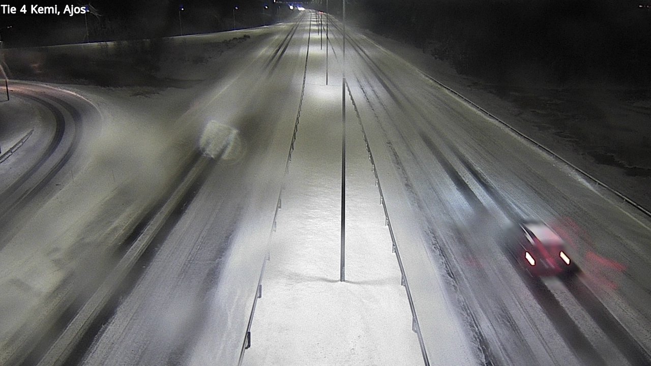 Weather Camera Image Väg 4 Kemi, Ajos, Kemi, Lappi