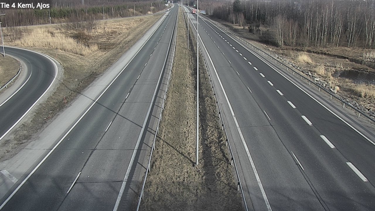 Weather Camera Image Road 4 Kemi, Ajos, Kemi, Lappi