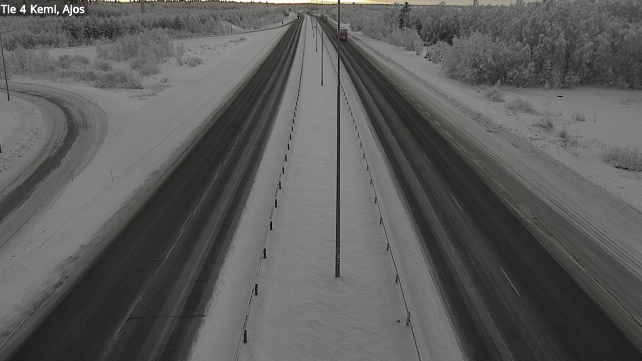 Kelikamerat Kuva Tie 4 Kemi, Ajos, Kemi, Lappi