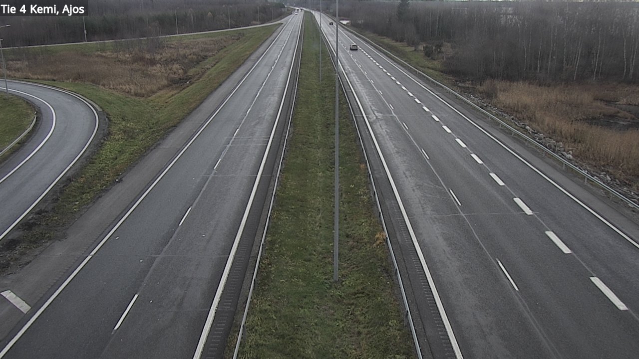 Kelikamerat Kuva Tie 4 Kemi, Ajos, Kemi, Lappi