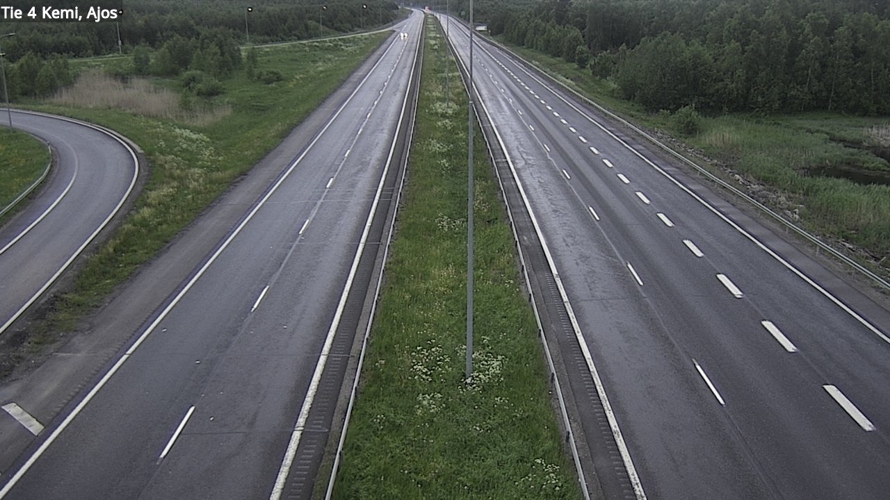 Kelikamerat Kuva Tie 4 Kemi, Ajos, Kemi, Lappi