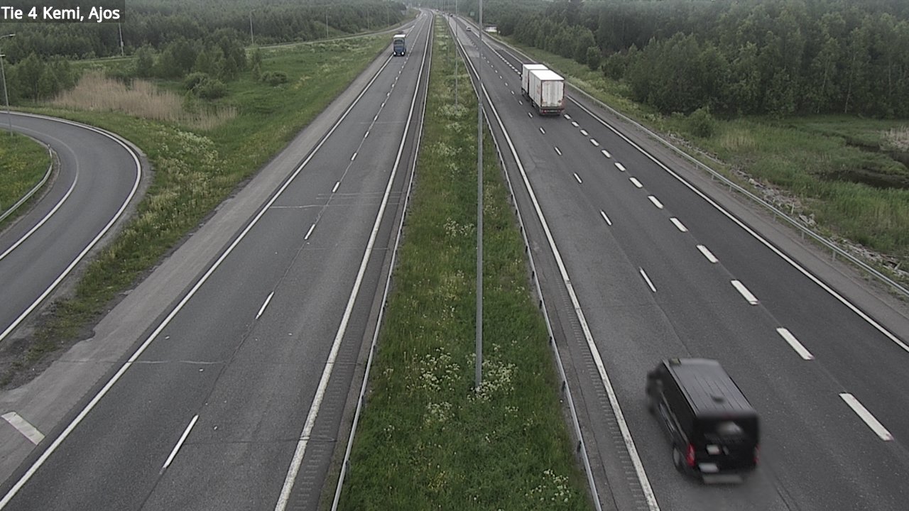 Kelikamerat Kuva Tie 4 Kemi, Ajos, Kemi, Lappi