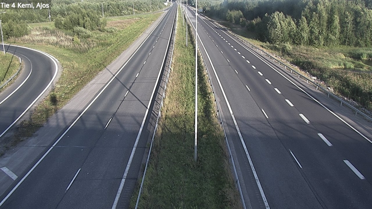 Kelikamerat Kuva Tie 4 Kemi, Ajos, Kemi, Lappi