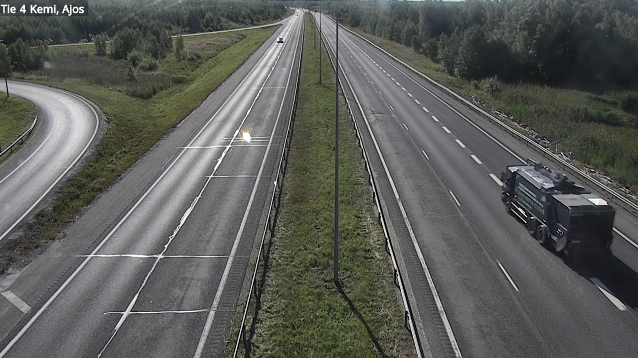 Weather Camera Image Road 4 Kemi, Ajos, Kemi, Lappi