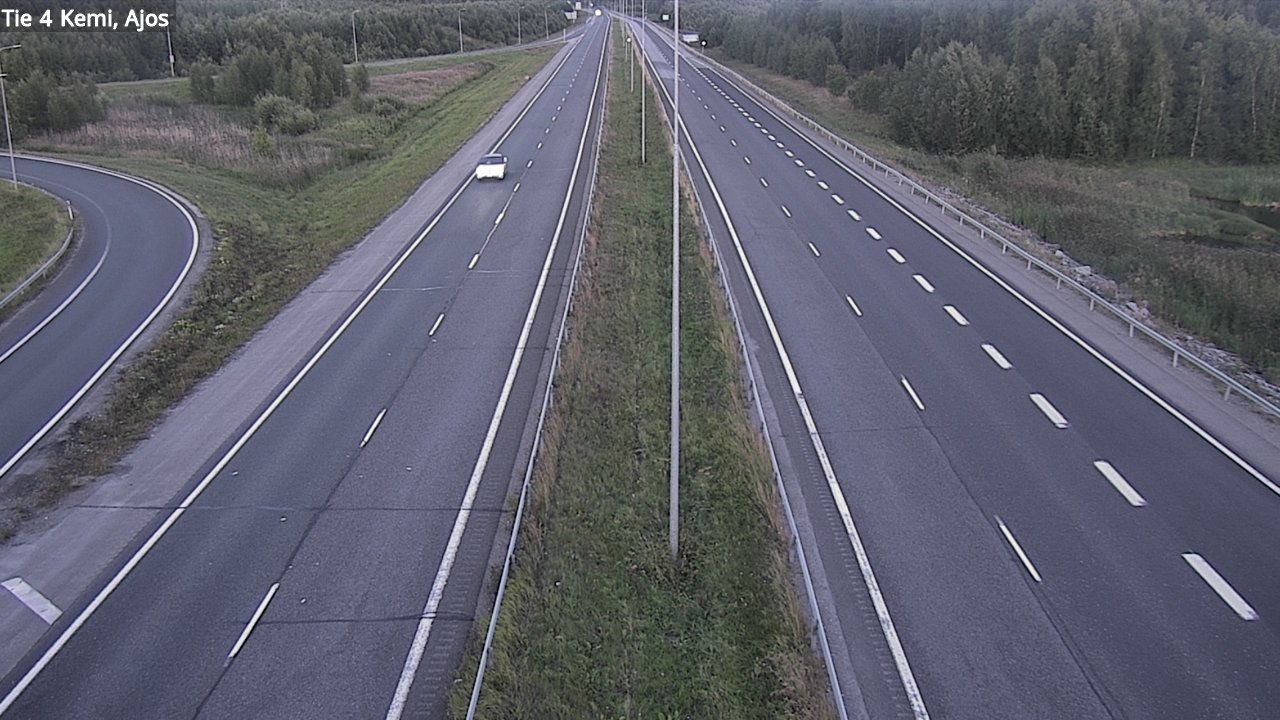 Kelikamerat Kuva Tie 4 Kemi, Ajos, Kemi, Lappi