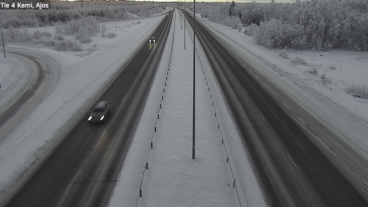 Kelikamerat Kuva Tie 4 Kemi, Ajos, Kemi, Lappi