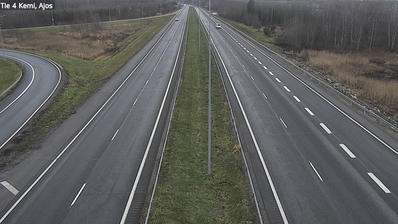 Kelikamerat Kuva Tie 4 Kemi, Ajos, Kemi, Lappi