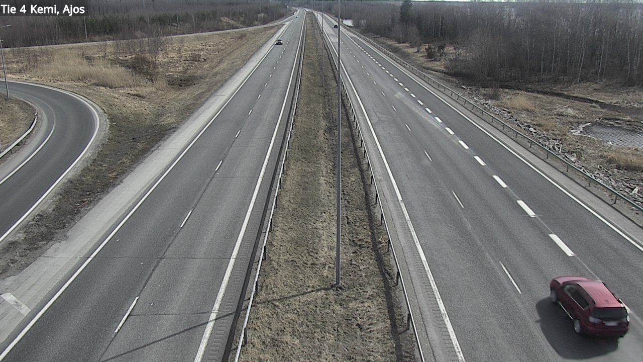 Weather Camera Image Road 4 Kemi, Ajos, Kemi, Lappi