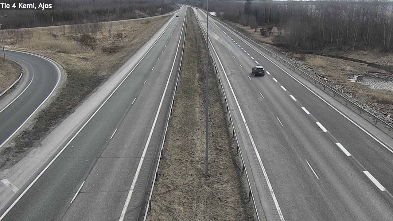 Weather Camera Image Road 4 Kemi, Ajos, Kemi, Lappi