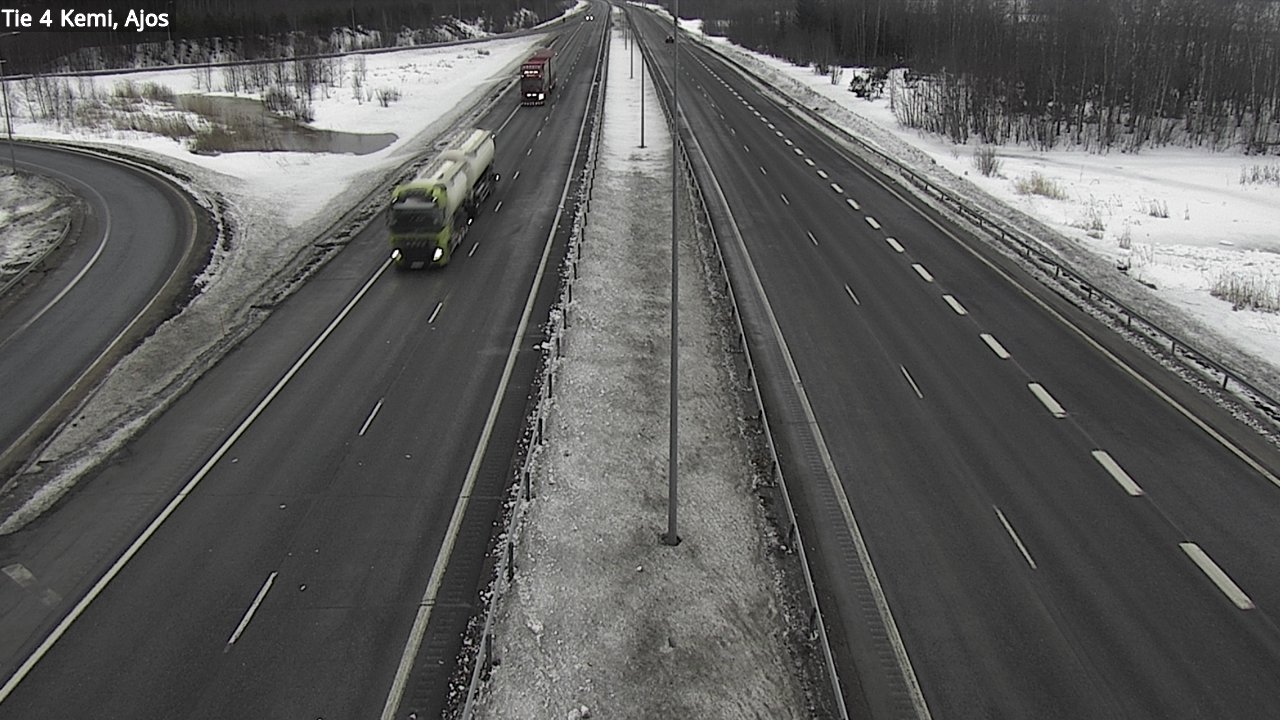 Kelikamerat Kuva Tie 4 Kemi, Ajos, Kemi, Lappi