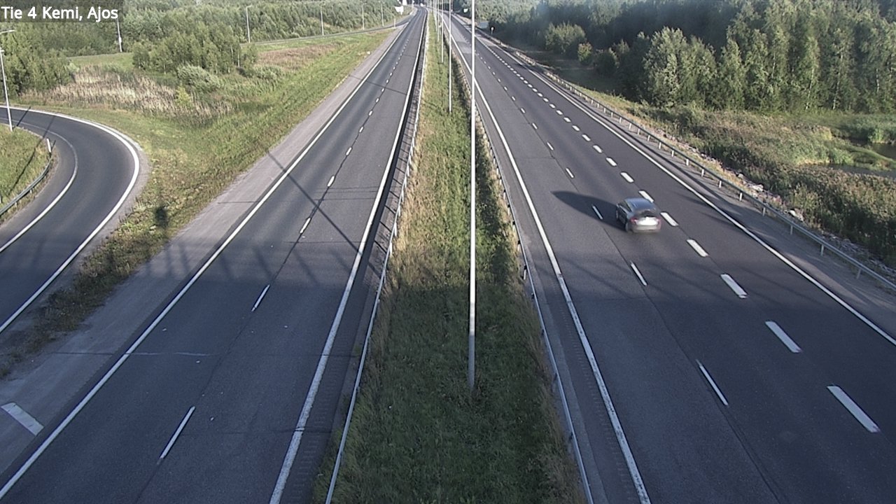 Kelikamerat Kuva Tie 4 Kemi, Ajos, Kemi, Lappi