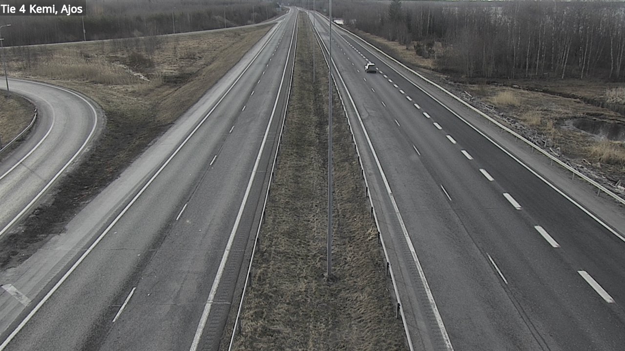 Weather Camera Image Road 4 Kemi, Ajos, Kemi, Lappi